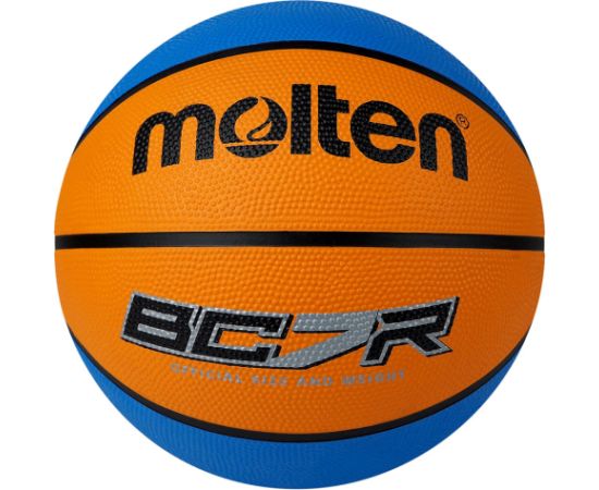 Basketball ball training MOLTEN BC7R2-OC-2 rubber size 7