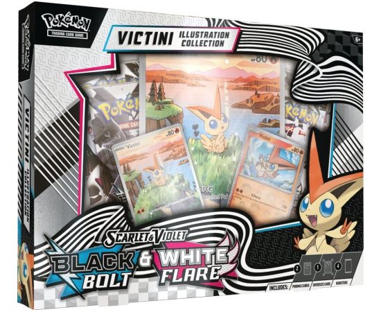 Pokemon Pokémon SV10.5 Black Bolt & White Flare - Victini Illustration Collection (POK10029)
