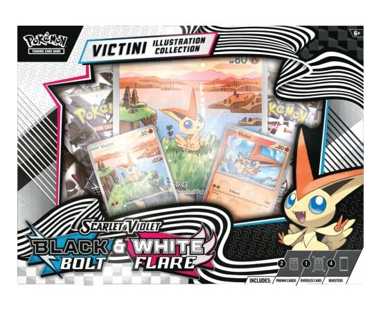 Pokemon Pokémon SV10.5 Black Bolt & White Flare - Victini Illustration Collection (POK10029)