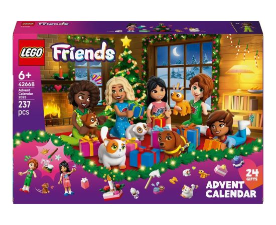 LEGO Friends Kalendarz adwentowy na 2025 rok (42668)