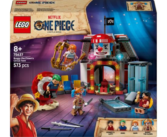LEGO One Piece Namiot cyrkowy klauna Buggy’ego (75637)