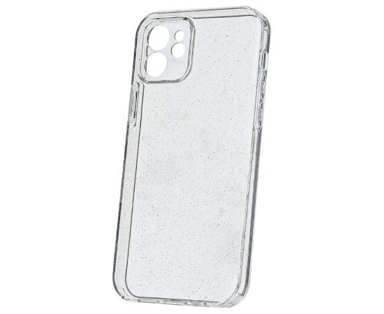 Mocco Shine Back Case 2 mm Aizmugurējais Silikona Apvalks priekš Apple iPhone 17