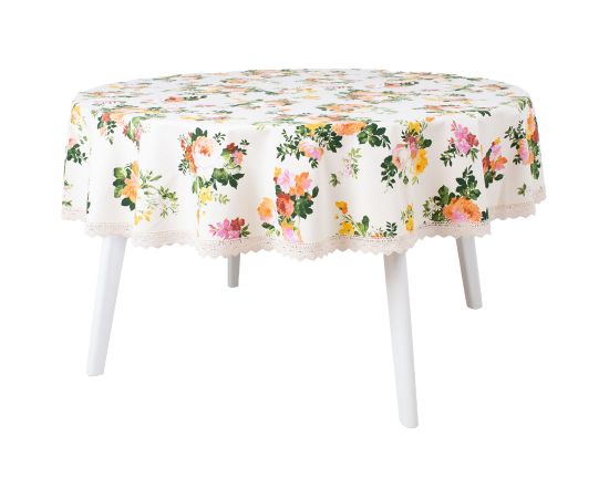 Galdautiņš HOLLY D170cm, košas rozes