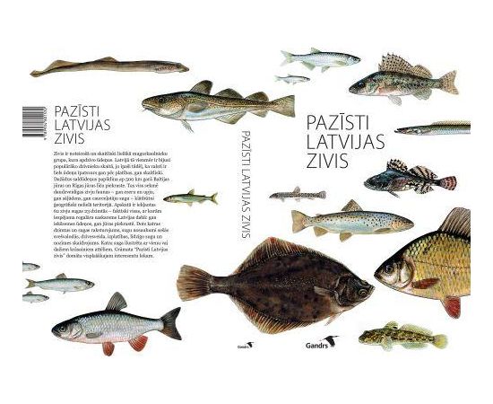 Gandrs Pazīsti Latvijas zivis / Mīkstie