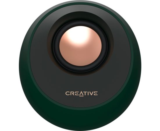 Creative Labs Pebble Pro (black, jack, USB-A/C, Bluetooth, digital amplifier, RGB lighting)