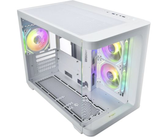 Fortron FSP S380-WA, Tower Case (white, Tempered Glass x 2)