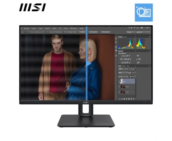 MSI PRO MP245PG - 23.8 -  black, FullHD, IPS, Adaptive-Sync, 100Hz panel