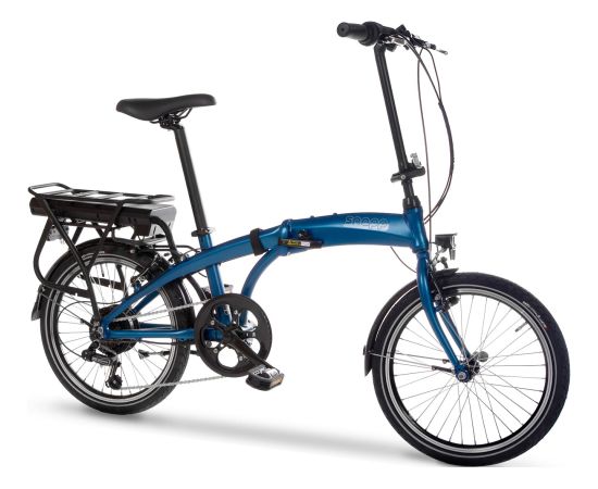 Huffy Rower elektryczny składany Snapp City-E Niebieski