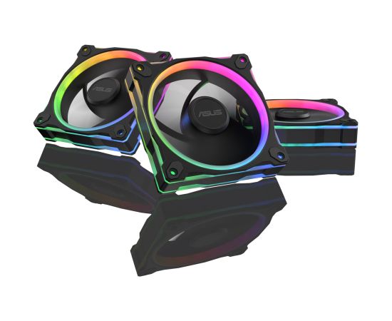 ASUS Prime MR120 Fan ARGB Black 3in1 Computer case 12 cm