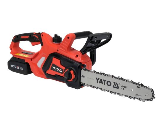 Ķēdes zāģis Yato YT-828137; 12''; 18 V; 1x4,0 Ah akum.