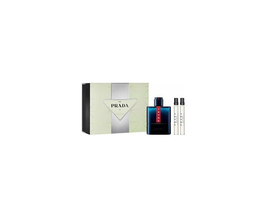Prada Luna Rossa Ocean Gift set EDT 100 ml and miniature EDT 2 x 10 ml 100ml