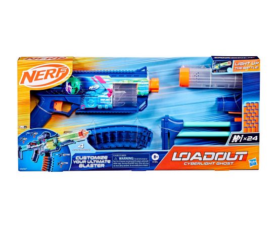 NERF Loadout игрушечный бластер Cyberlight Ghost