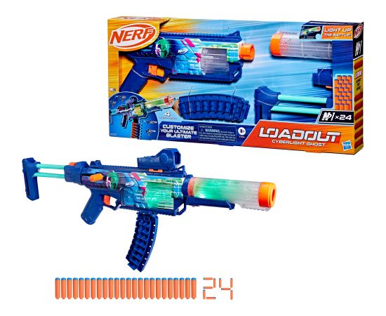 NERF Loadout игрушечный бластер Cyberlight Ghost