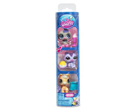 Hasbro LITTLEST PET SHOP Figūriņu komplekts, 3 gab.