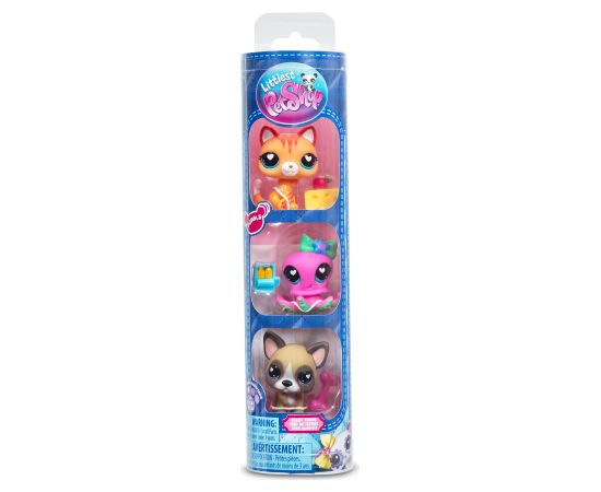Hasbro LITTLEST PET SHOP Figūriņu komplekts, 3 gab.