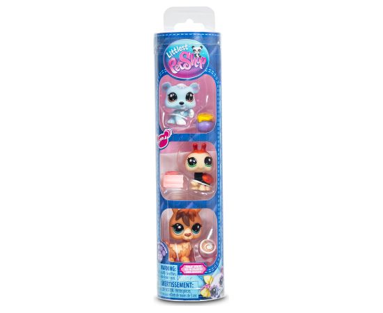 Hasbro LITTLEST PET SHOP Figūriņu komplekts, 3 gab.