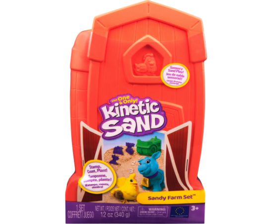 KINETIC SAND Rotaļu komplekts Ferma