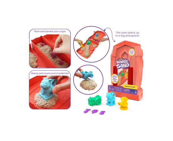 KINETIC SAND Rotaļu komplekts Ferma