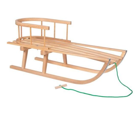 Санки со спинкой Springos SAN001 90х32см