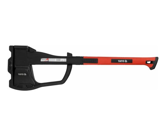 Cirvis ar neilona rokturi 1000g, YATO, YT-79971, C45 tērauds, 440 mm rokturis, 48-58 HRC cietība