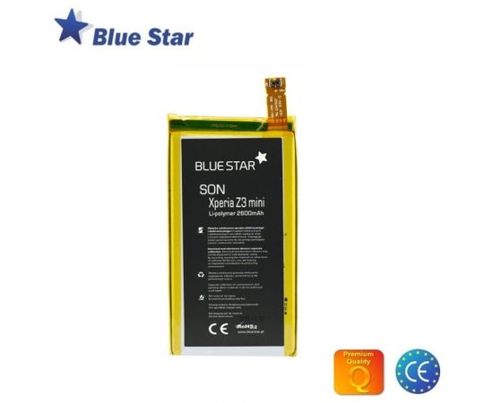 BlueStar Akumulators Sony Xperia D5803 D5833 Xperia Z3 Mini Li-Ion 2600 mAh Analogs 1282-1203 Akumulatori