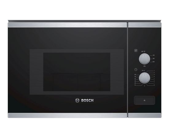 BOSCH BFL520MS0 mikroviļņu krāsns, iebūvējama, 20L, 800W