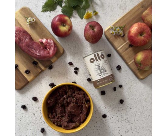 OLLO Pure Deer – wet dog food – 850 g