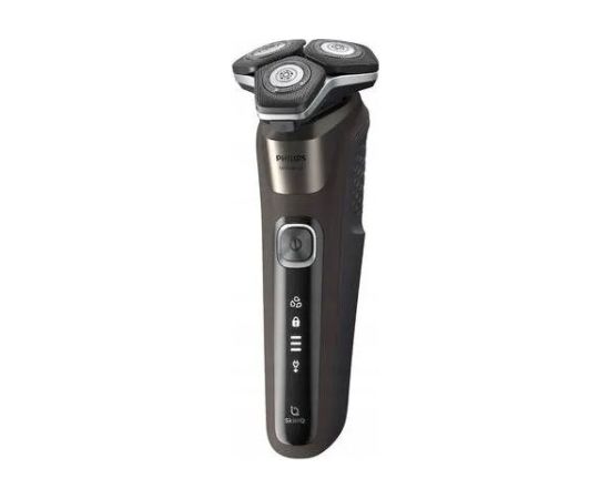 Men's electric shaver, brown + case, Philips 5000 series S5886/38