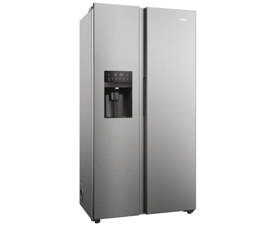 Haier SBS 90 Serie 5 HSR5918DIMP Platinum, stainless steel