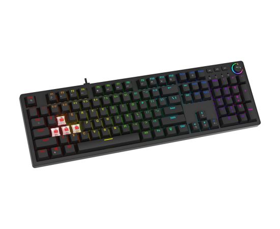 Savio STYX Outemu Blue, Hot Swap, RGB keyboard Gaming