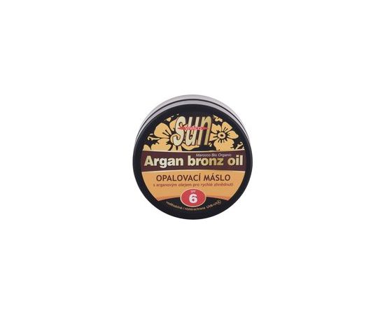 Vivaco Sun Argan Bronz Oil SPF6 - Suntan butter with argan oil for quick browning 200ml