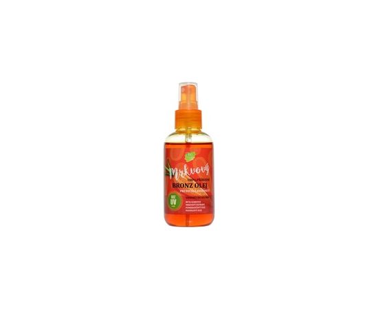 Vivaco 100% Natural Sunscreen Oil with Carrot Extract SPF 0 150ml