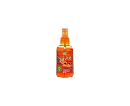 Vivaco 100% Natural suntan oil with carrot extract SPF 6 150ml