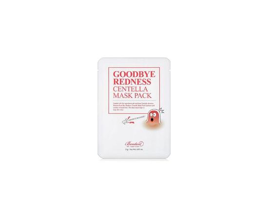 Benton Goodbye Redness Centella Cica Mask Pack - Zklidňující plátýnková maska pro problematickou pleť, akné 23.0g