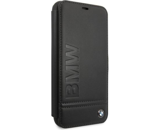 BMW BMFLBKSN65LLSB Grāmatveida Apvalks Priekš Apple iPhone 11 Pro Max