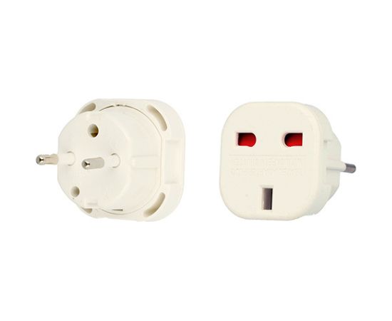 Fusion Сетевой переходник UK -> EU (220V) белый