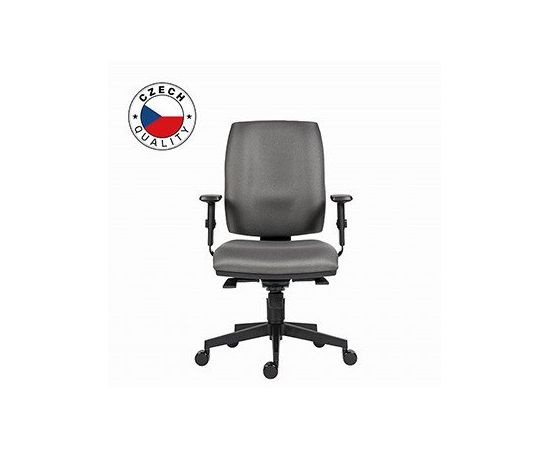 Krzesło biurowe Powerton Powerton Ergonomiczny fotel biurowy Hana, Szary