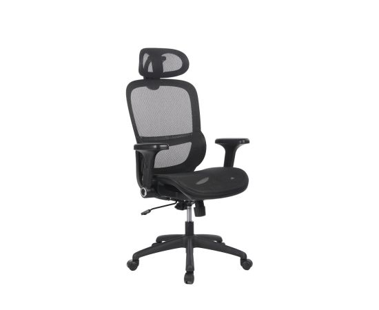 Office Products Dokos ergonomisks biroja krēsls – melns