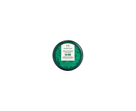 The Body Shop Tea Tree Purifying & Balancing Hair & Scalp Scrub ( mastné vlasy a pokožka hlavy ) - Čisticí a vyrovnávající peeling 240ml