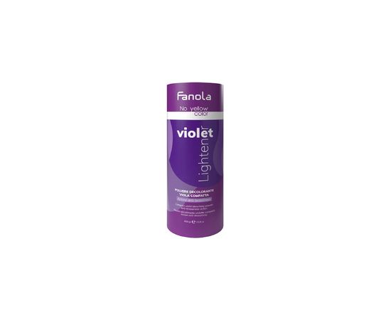 Fanola No Yellow Color Compact Violet Bleaching Powder - Pudr pro zesvětlení vlasů 450ml