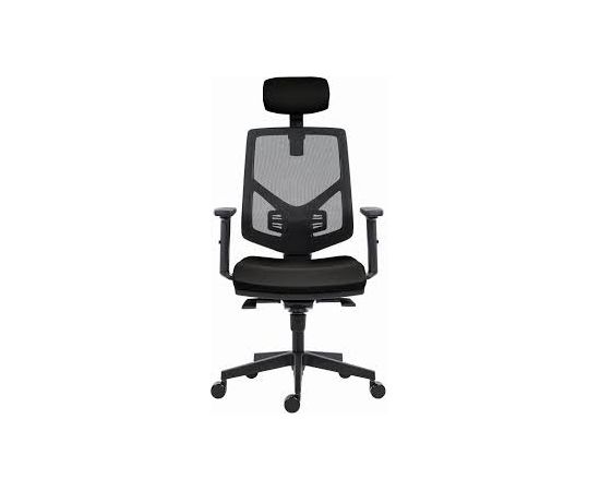 Powerton Tina ergonomisks biroja krēsls – melns