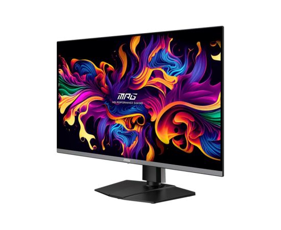 Monitor MSI 31.5" Gaming/4K Panel QD-OLED 3840x2160 16:9 Matte 0.03 ms Swivel Pivot Height adjustable Tilt Colour Black MPG321URXQD-OLED