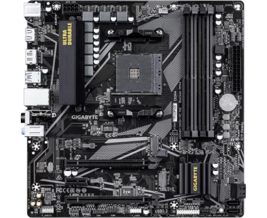 Mainboard GIGABYTE AMD B550 SAM4 Micro-ATX Memory DDR4 Memory slots 4 B550MDS3HACR2