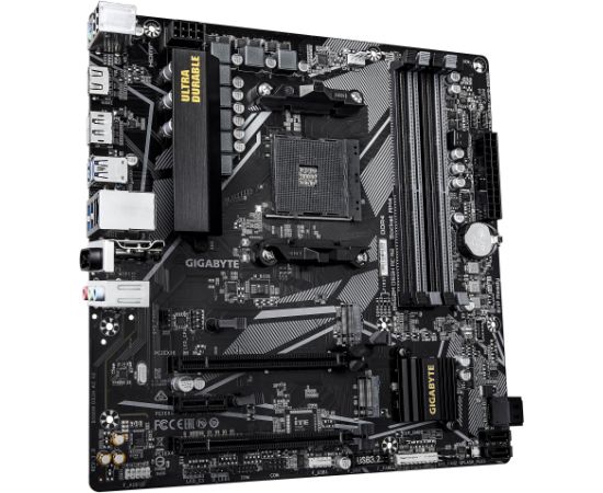 Mainboard GIGABYTE AMD B550 SAM4 Micro-ATX Memory DDR4 Memory slots 4 B550MDS3HACR2
