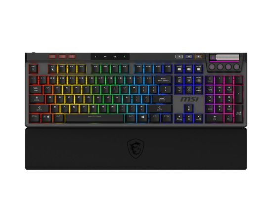 KEYBOARD GAMING BLACK US/STRIKE PRO W SILENT US MSI