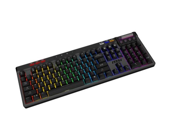 KEYBOARD GAMING BLACK US/STRIKE PRO W SILENT US MSI
