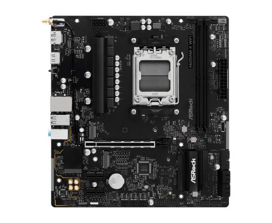 Mainboard ASROCK AMD A620 SAM5 Micro-ATX Memory DDR5 Memory slots 2 A620AM-XWIFI