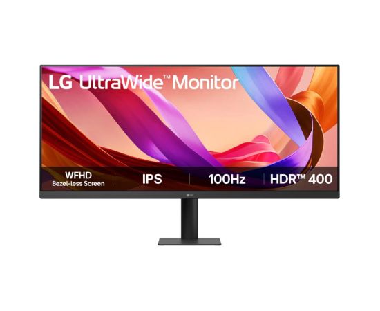 LCD Monitor LG 34U511A-B 34" 21 : 9 Matte Panel IPS 2560x1080 21:9 100Hz 5 ms Colour Black 34U511A-B