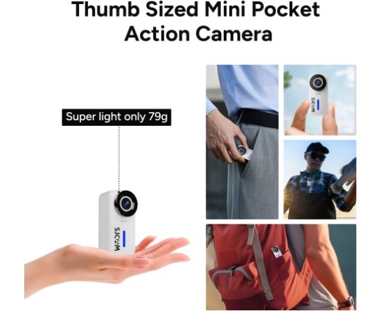 SJCAM C110+ White Спортивные видеокамеры