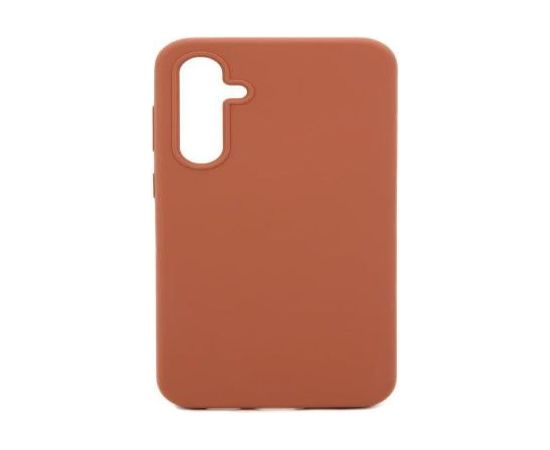 Evelatus Samsung  Galaxy A54 Premium Soft Touch Silicone Case Saddle Brown
